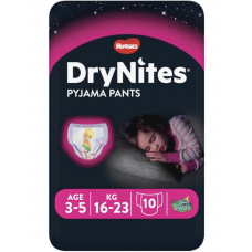 Huggies DryNites Girl 3-5 years 10 pcs